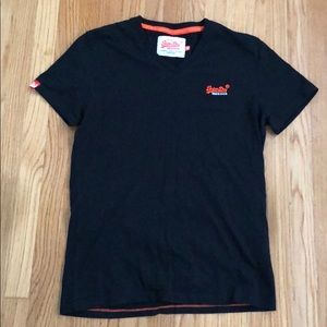 SuperDry 100% cotton V-neck Short sleeve tee